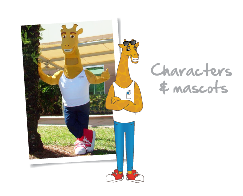 Characters & Mascots